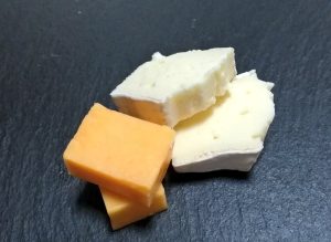 残ったチーズ