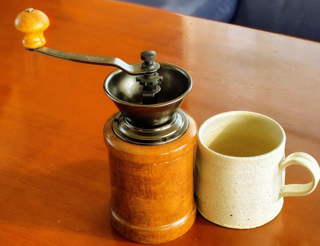 コーヒーをいれます